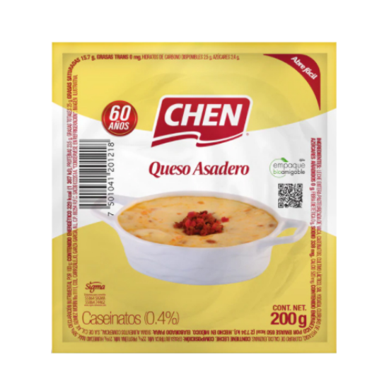Imagen de QUESO ASADERO CHEN 200 G