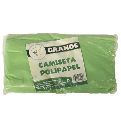 Imagen de BOLSA CAMISETA GRANDE 30 X 60 CM 1 KG