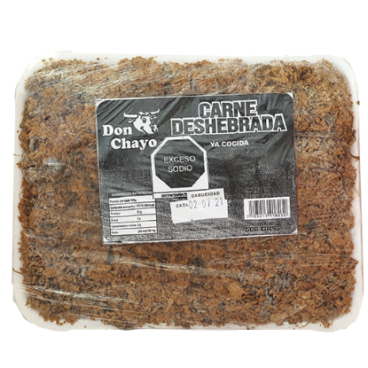 Imagen de CARNE DESHEBRADA 500 G