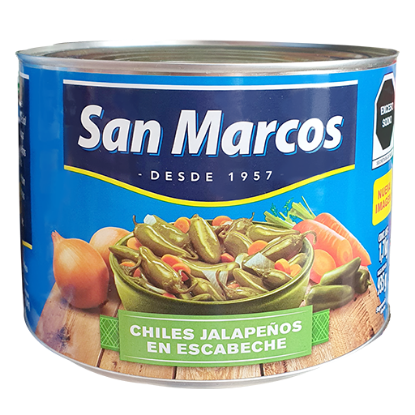 Imagen de CHILE JALAPEÑO ENTERO SAN MARCOS  1.7 KG