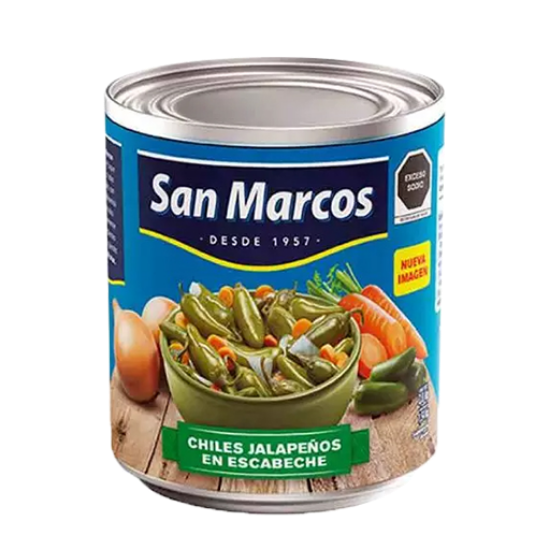Imagen de CHILE JALAPEÑO ENTERO SAN MARCOS 2.8 KG