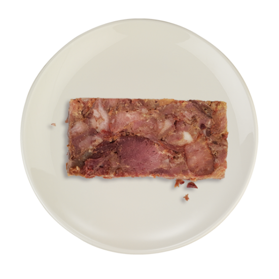 Imagen de CHICHARRON PRENSADO CARNE TROZO TRAVEZADA
