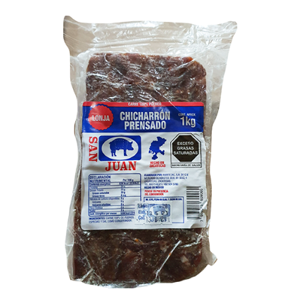 Imagen de CHICHARRON PRENSADO ROJO SAN JUAN GRANEL