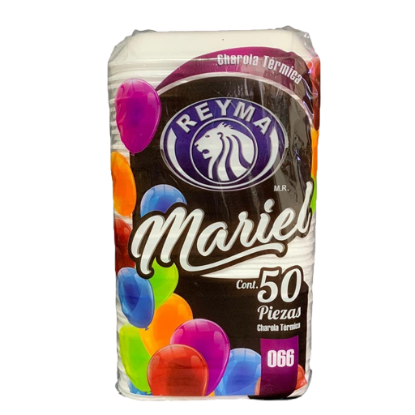 Imagen de CHAROLA TERMICA REYMA 066 C/50 PZAS.