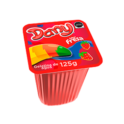 Imagen de GELATINA DANY FRESA 125 G
