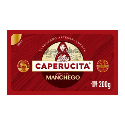 Imagen de QUESO MANCHEGO CAPERUCITA 200 G