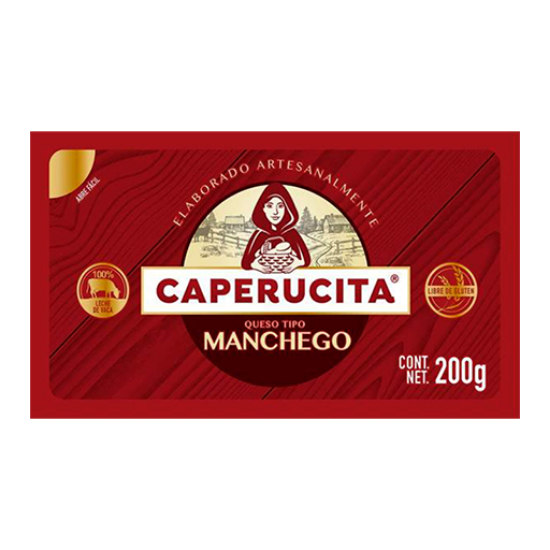 Imagen de QUESO MANCHEGO CAPERUCITA 200 G