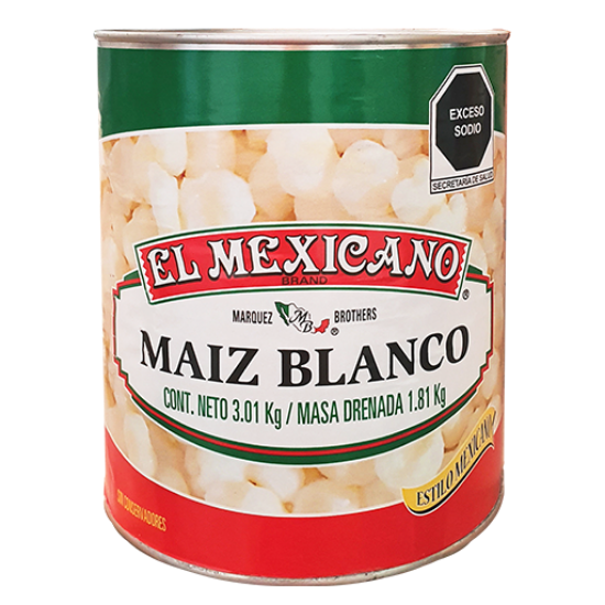Imagen de MAIZ POZOLERO EL MEXICANO 3 KG