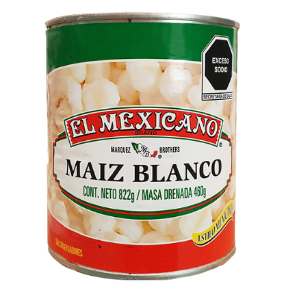 Imagen de MAIZ POZOLERO EL MEXICANO  800 G