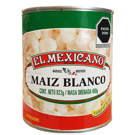 Imagen de MAIZ POZOLERO EL MEXICANO  800 G