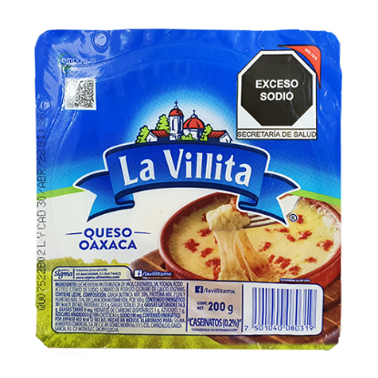 Imagen de QUESO OAXACA LA VILLITA 200 G