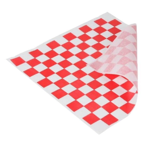 Imagen de PAPEL CUADRICULAR ROJO MILLAR