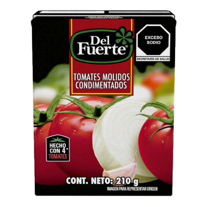 Imagen de PURE DE TOMATE DEL FUERTE 210 G