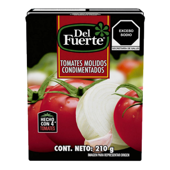 Imagen de PURE DE TOMATE DEL FUERTE 210 G