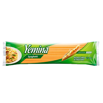 Imagen de PASTA SPAGHETTI YEMINA 200 G