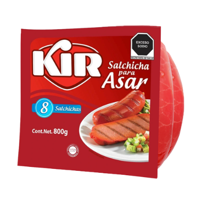 Imagen de SALCHICHA ASAR KIR 800 G