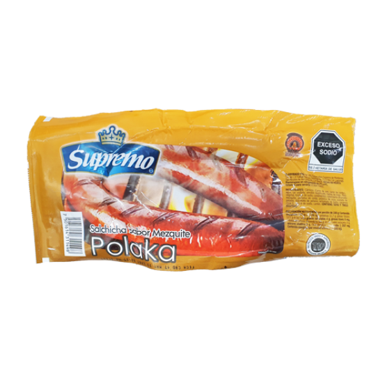 Imagen de SALCHICHA POLAKA MEZQUITE