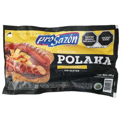 Imagen de SALCHICHA POLAKA PROSA CON QUESO 400 G