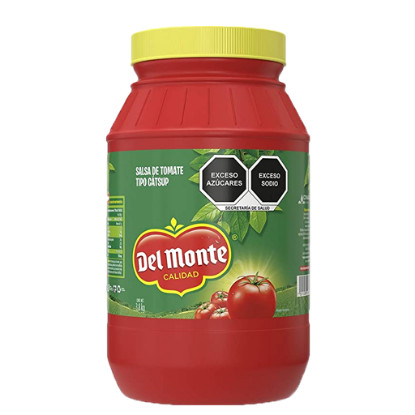 Imagen de SALSA CATSUP DEL MONTE 3.8 KG