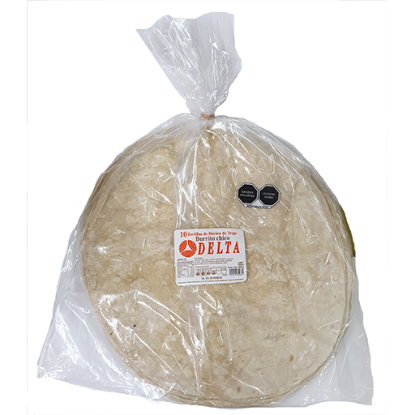 Imagen de TORTILLA DE HARINA BURRITO CH DELTA 10 PZAS.
