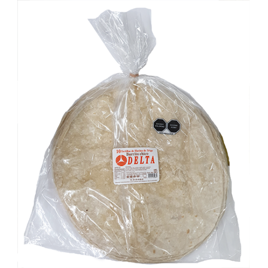 Imagen de TORTILLA DE HARINA BURRITO CH DELTA 10 PZAS.