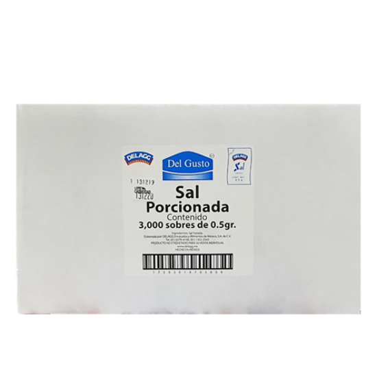 Imagen de SAL SOBRE DELAGG CAJA C/3000 PZAS.