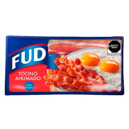 Imagen de TOCINO REBANADO FUD 250 G