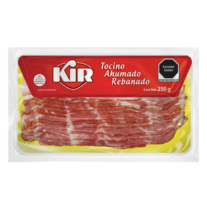 Imagen de TOCINO REBANADO KIR DE 250 G