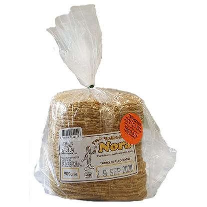 Imagen de TORTILLA MAIZ NORA # 11