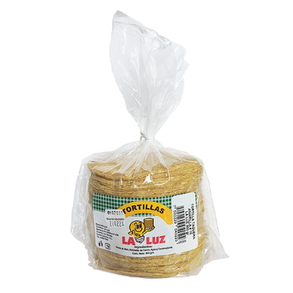 Imagen de TORTILLA TAQUERA AMARILLA #10 LA LUZ