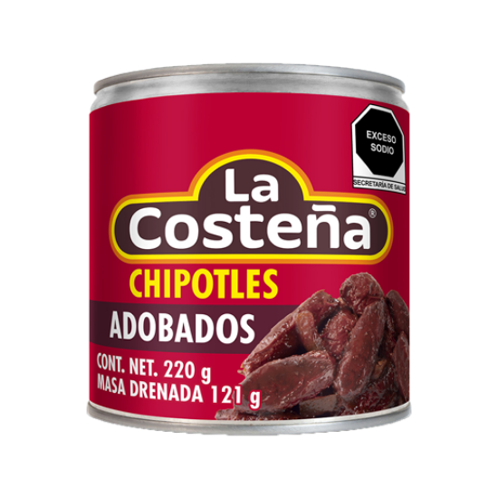 Imagen de CHILE CHIPOTLE LA COSTEÑA 220 G