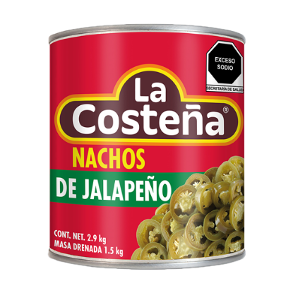 Imagen de CHILE JALAPEÑO RODAJAS LA COSTEÑA 3 KG