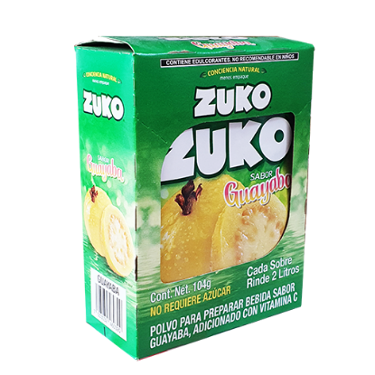 Imagen de BEBIDA ZUKO GUAYABA 15 G