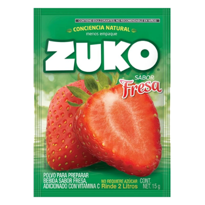 Imagen de BEBIDA ZUKO FRESA 13 G