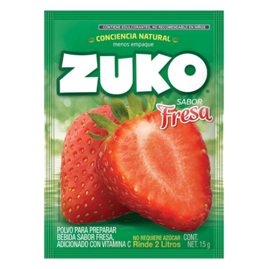 Imagen de BEBIDA ZUKO FRESA 13 G