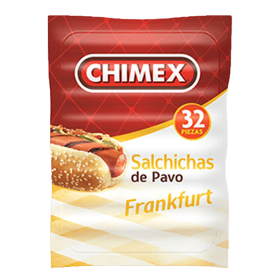 Imagen de SALCHICHA FRANKFURT PAVO CHIMEX GRANEL