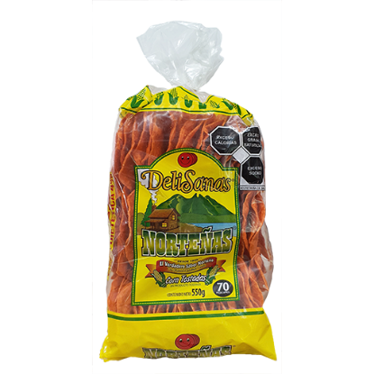Imagen de TOSTADAS NORTEÑA 70 PZAS.