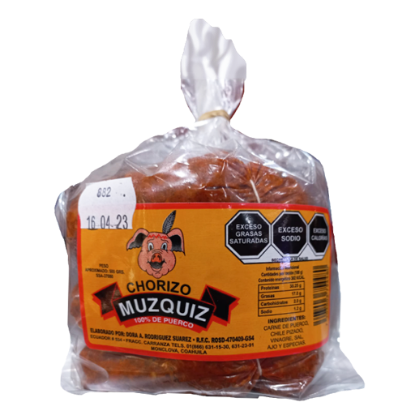 Imagen de CHORIZO MUZQUIZ BOLSA C/10 PZAS.