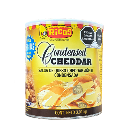 Imagen de QUESO PARA NACHOS RICOS CHEDDAR 3.03 KG