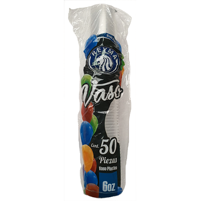 Imagen de VASO PLASTICO REYMA 6  C/50 PZAS.