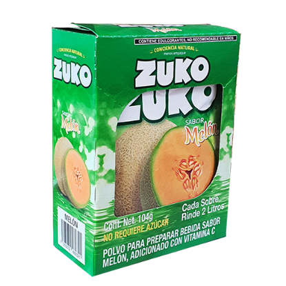 Imagen de BEBIDA ZUKO MELON 15 G