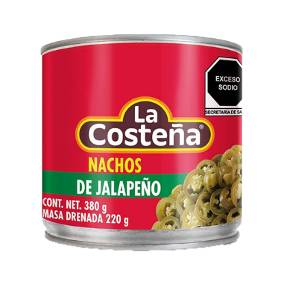 Imagen de CHILE JALAPEÑO RODAJAS LA COSTEÑA 220 G