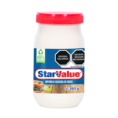 Imagen de MAYONESA STAR VALUE 390 G