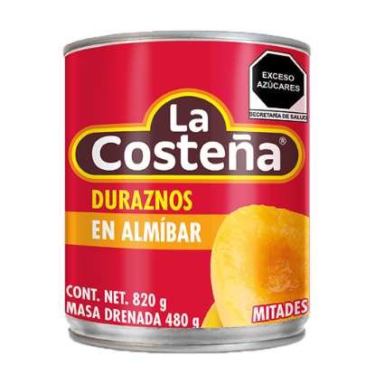 Imagen de DURAZNOS EN MITADES  825 G