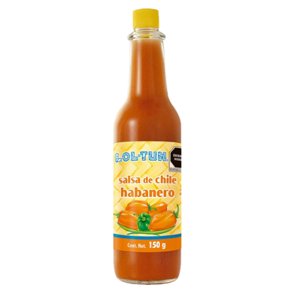 Imagen de SALSA LOL-TUN HABANERO ROJA 150 G