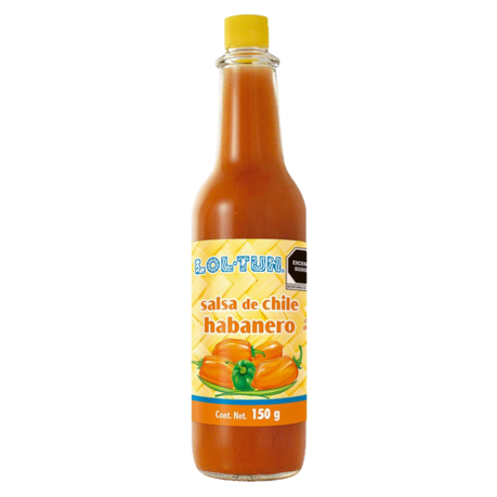 Imagen de SALSA LOL-TUN HABANERO ROJA 150 G