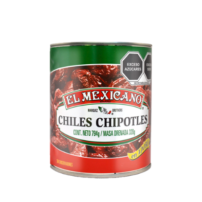 Imagen de CHILE CHIPOTLE EL MEXICANO 794GR