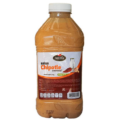 Imagen de SALSA ZAASCHILA CHIPOTLE CREMOSA  2 L