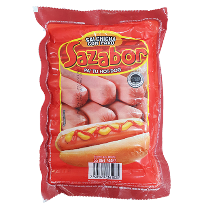 Imagen de SALCHICHA HOT DOG SAZABOR