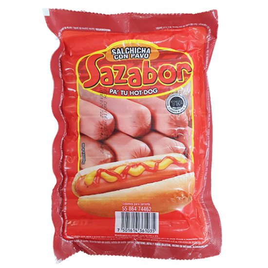 Imagen de SALCHICHA HOT DOG SAZABOR